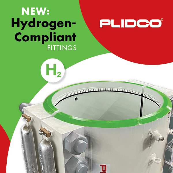 PLIDCO Hydrogen-Compliant Fittings Brochure-COVER square